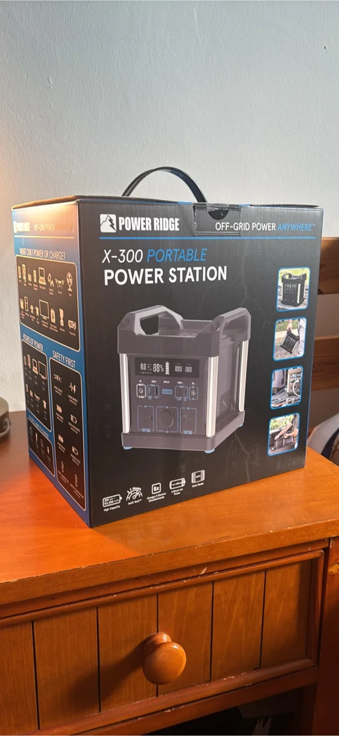 Portable Power Station - Power Ridge X-300 thumbnail
