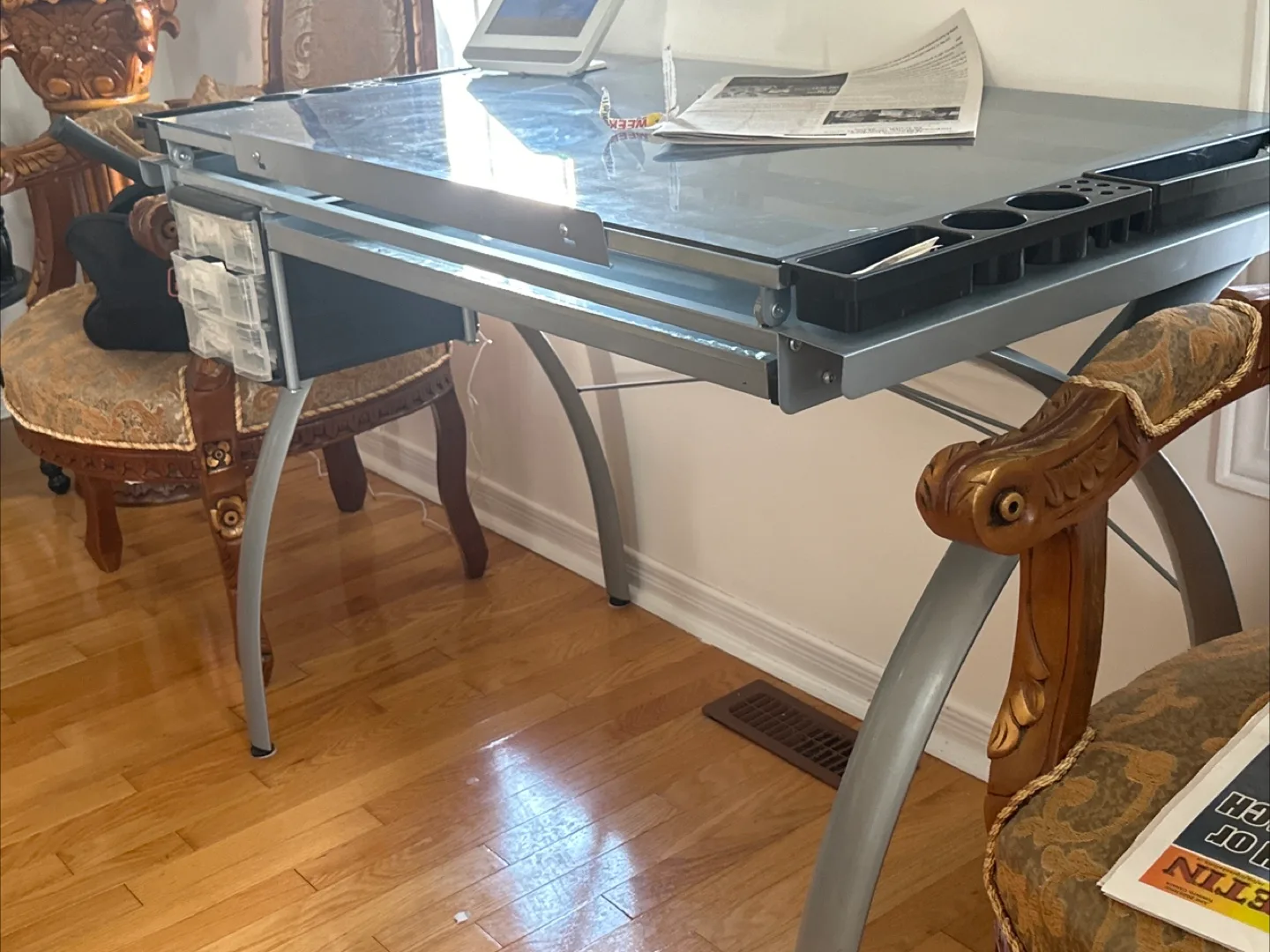 Glass Drafting Table thumbnail