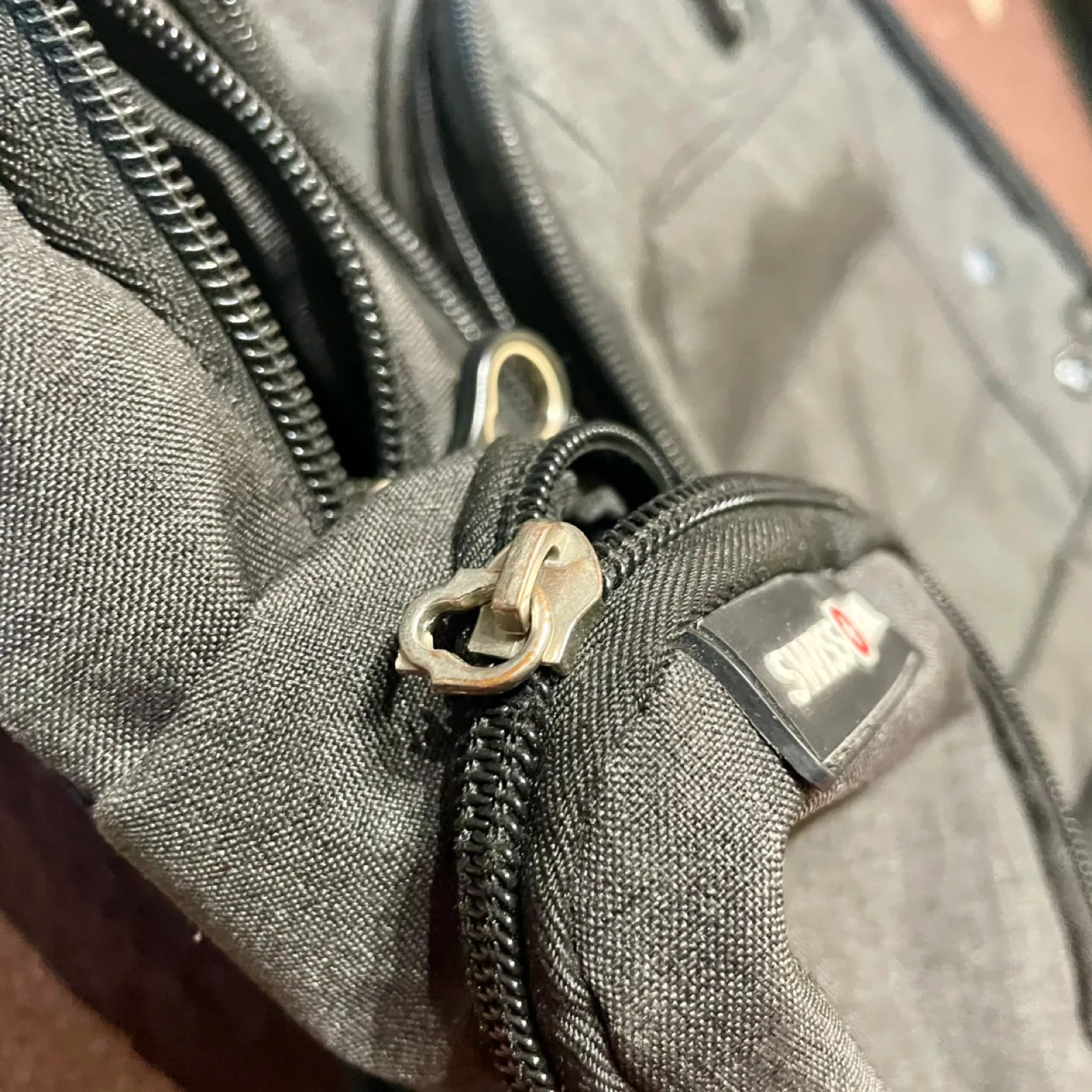 Swiss Gear Grey Backpack – Laptop Compartment, Organizer image indicator(3)