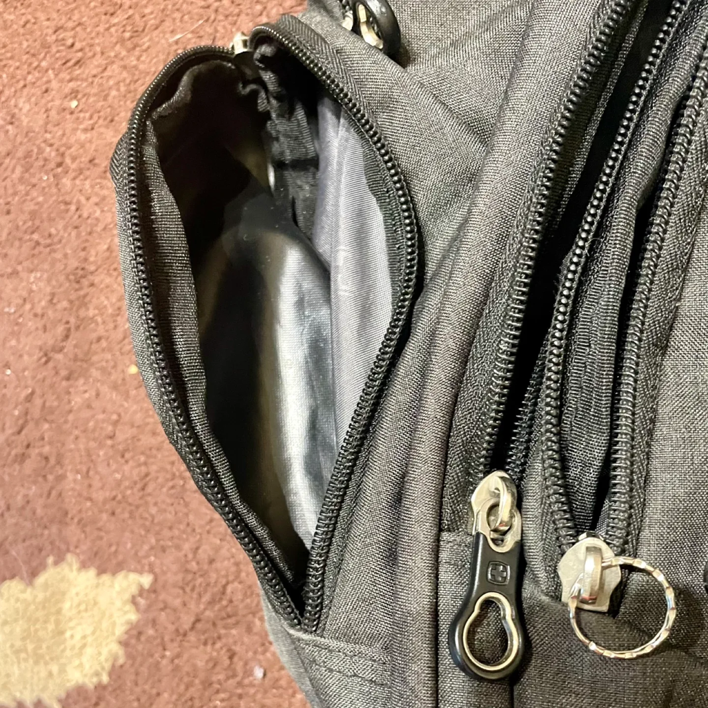 Swiss Gear Grey Backpack – Laptop Compartment, Organizer image indicator(7)