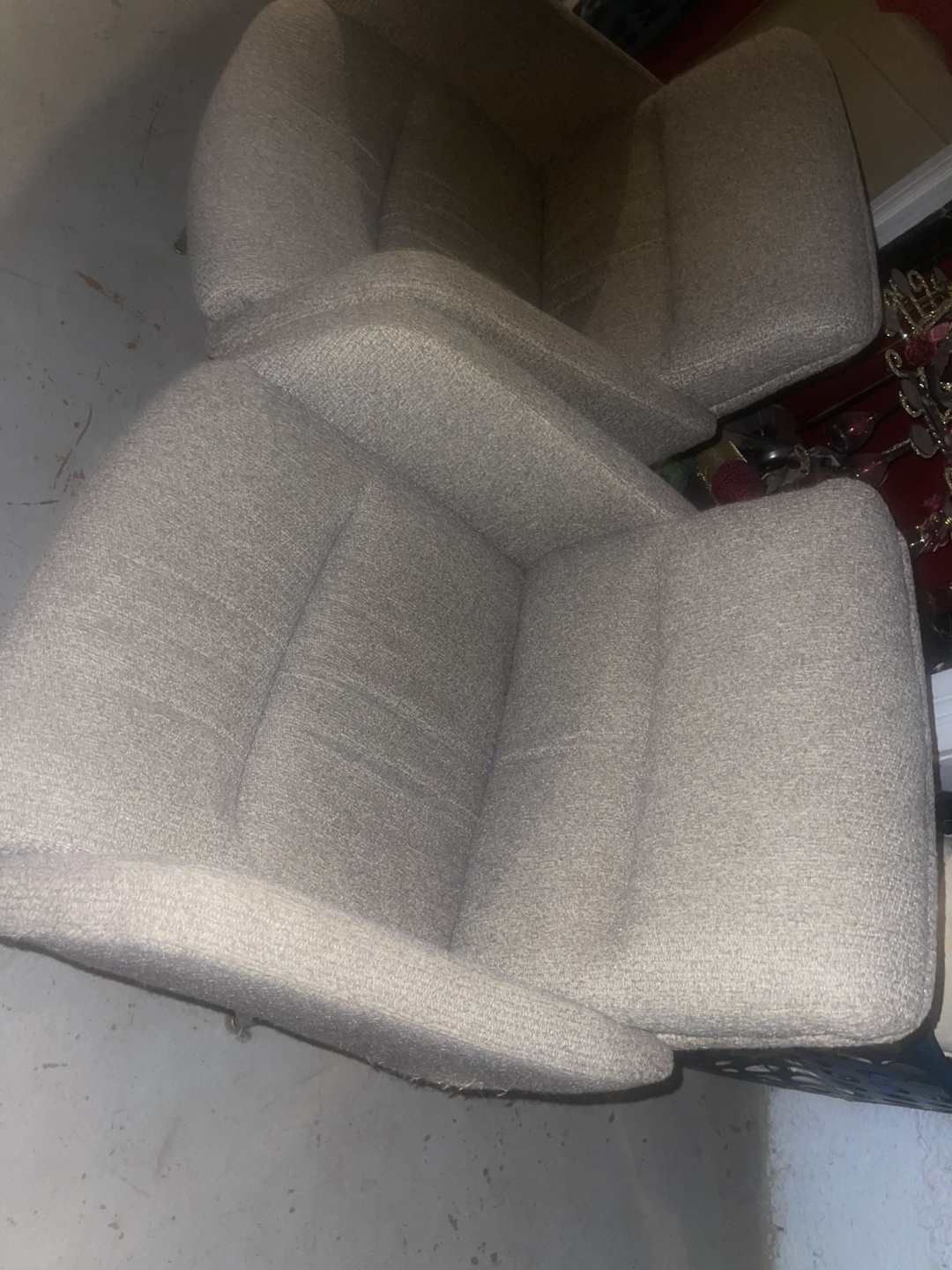 Swivel Armchair Set - Gray - photo 3
