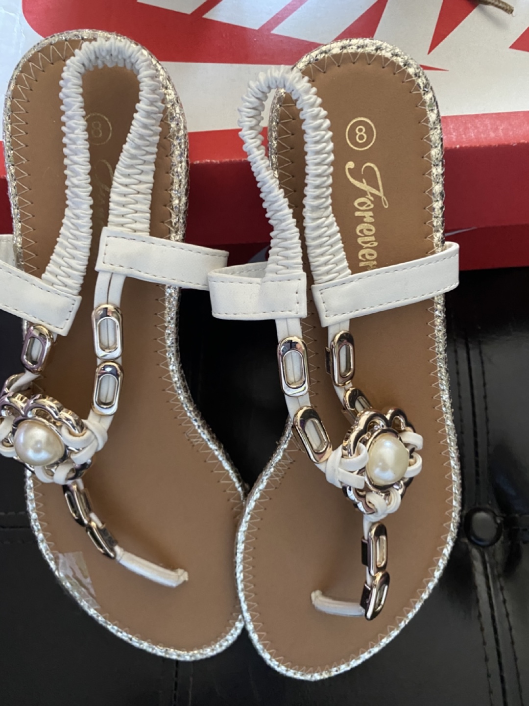 Forever Sandals - Size 8