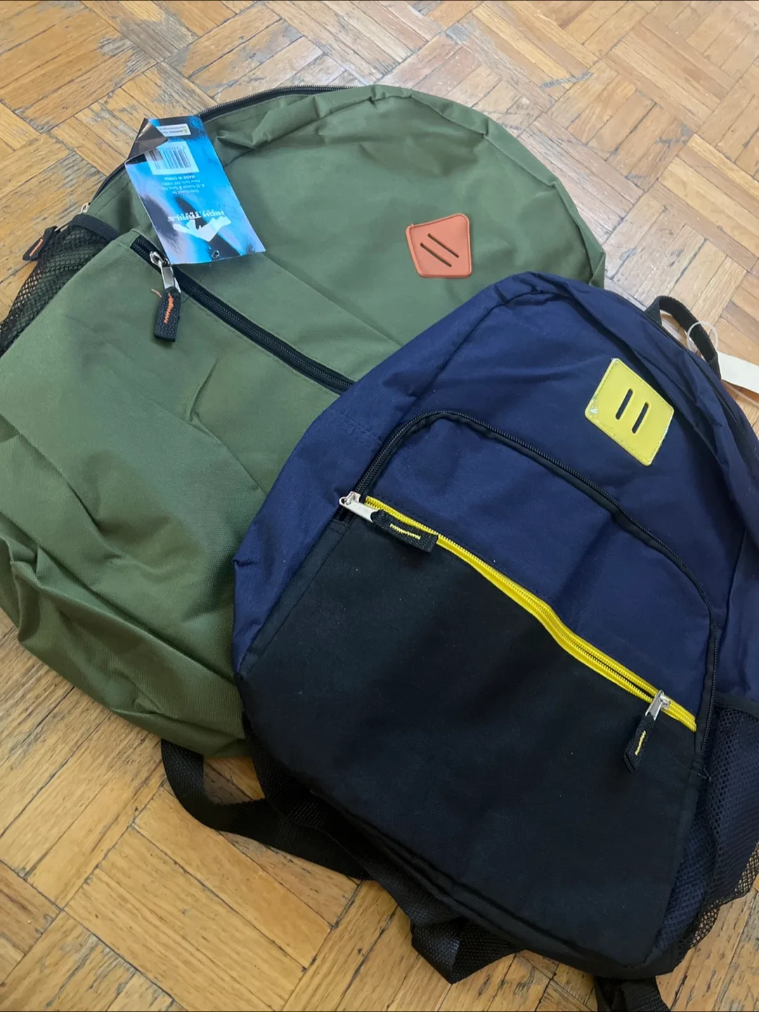 Backpacks - Green and Blue thumbnail