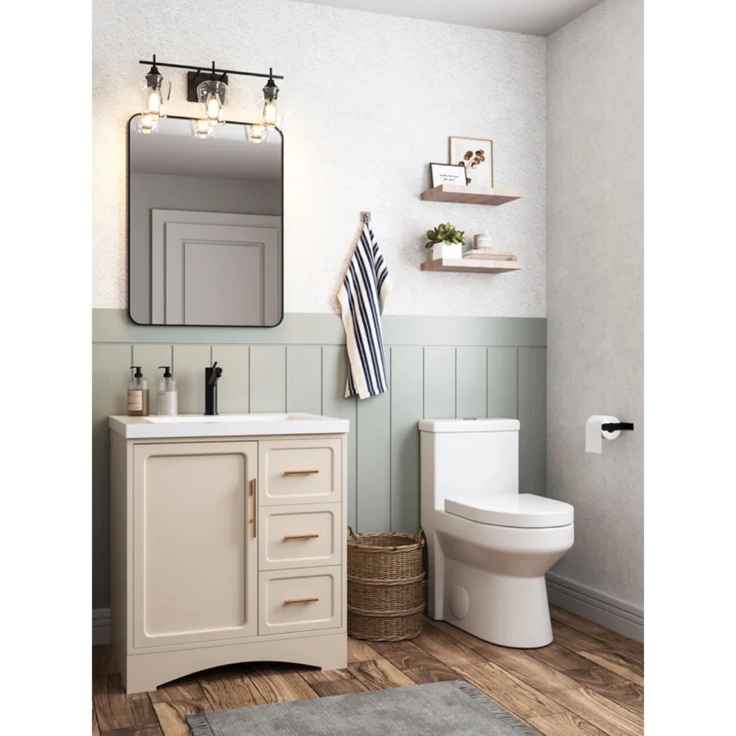 DeerValley Liberty 12" Small Round Toilet image indicator(2)