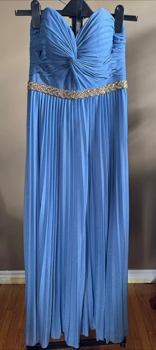 Laura Petites Dress - Size 6P - Powder Blue thumbnail