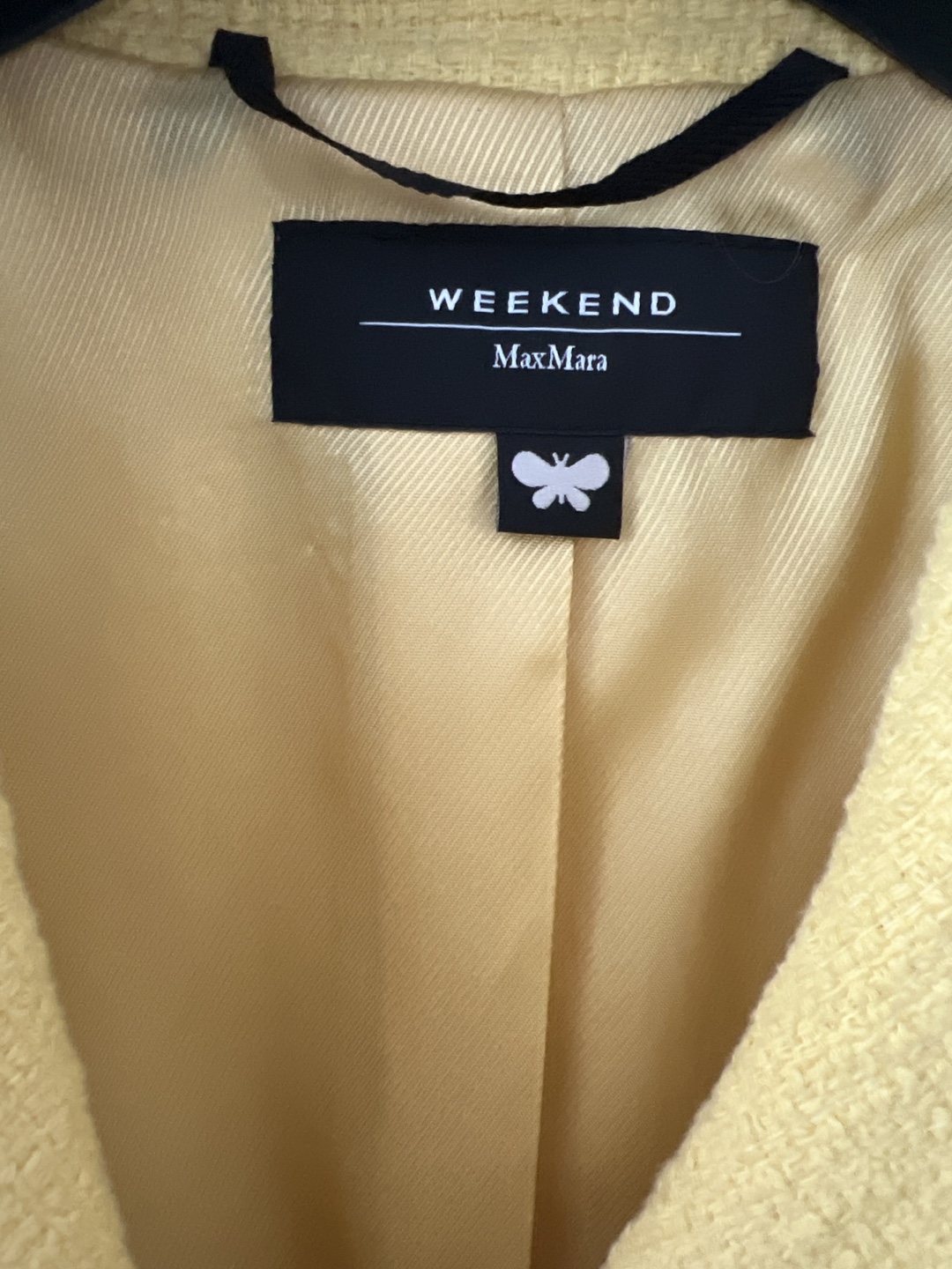 Weekend MaxMara Yellow Tweed Blazer - photo 2