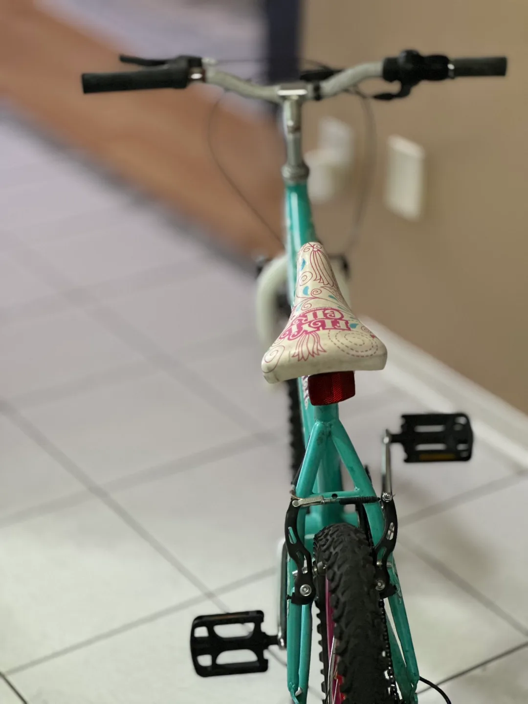 Supercycle Fly Girl 16" Bike - Turquoise/Pink image indicator(2)