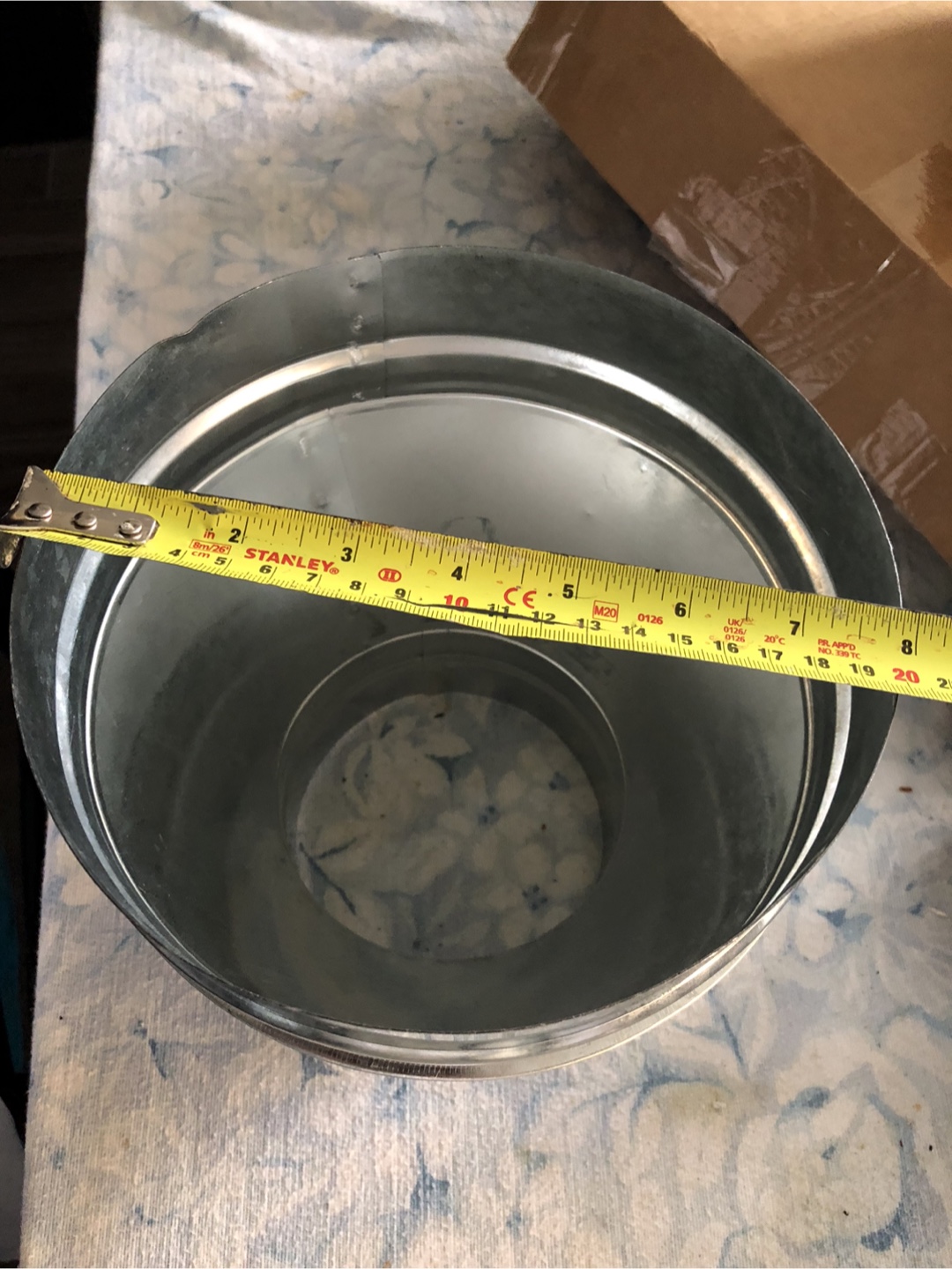 Galvanized Steel Reducer, 8” to 5” - photo 2