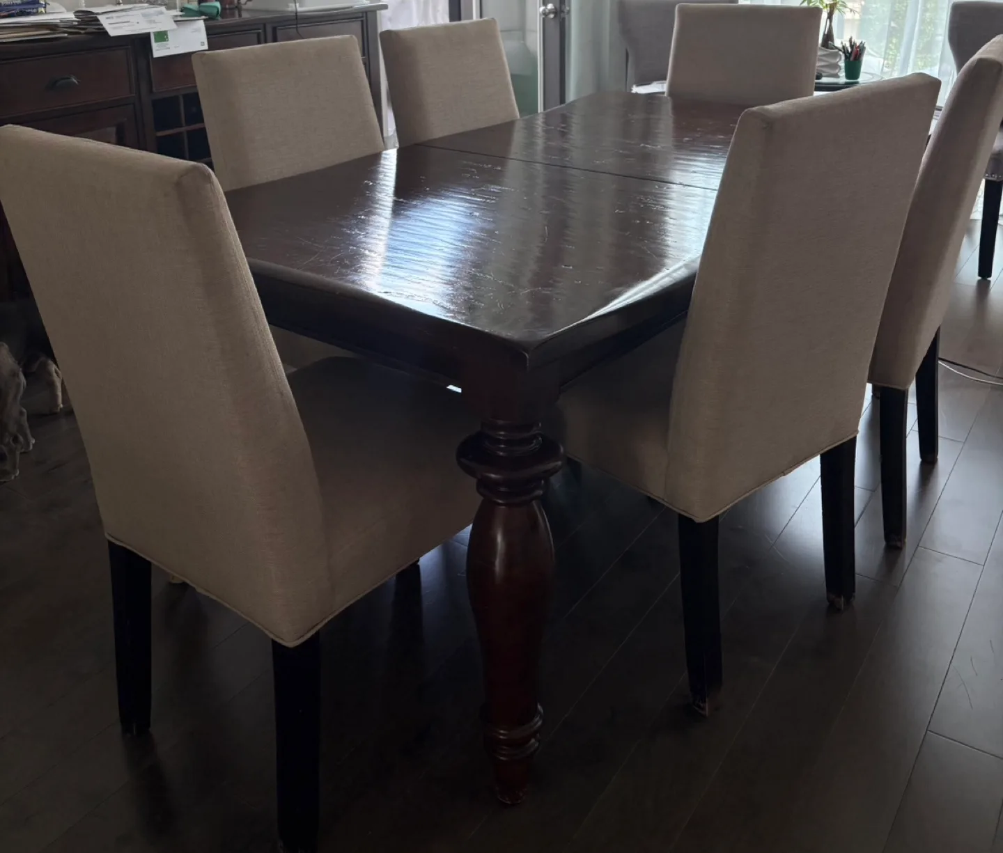 Dining Table with 6 Chairs thumbnail