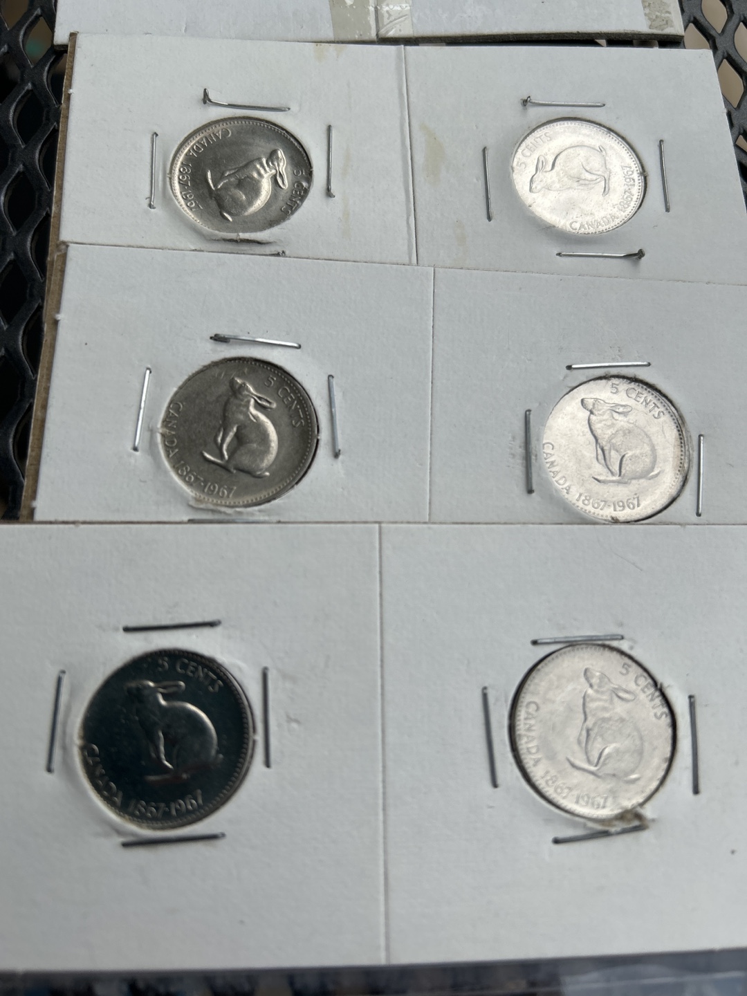 Vintage Canadian Coins - 5 Cent & 10 Cent - photo 2
