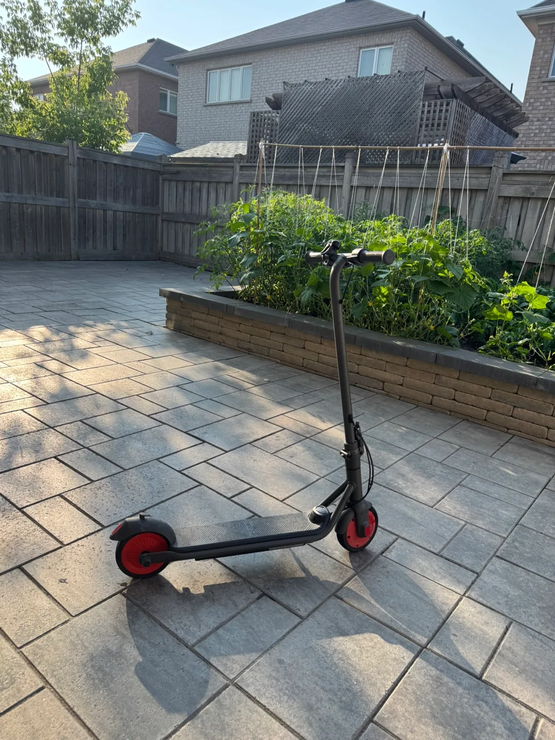 Electric Scooter - Black & Red image indicator(2)