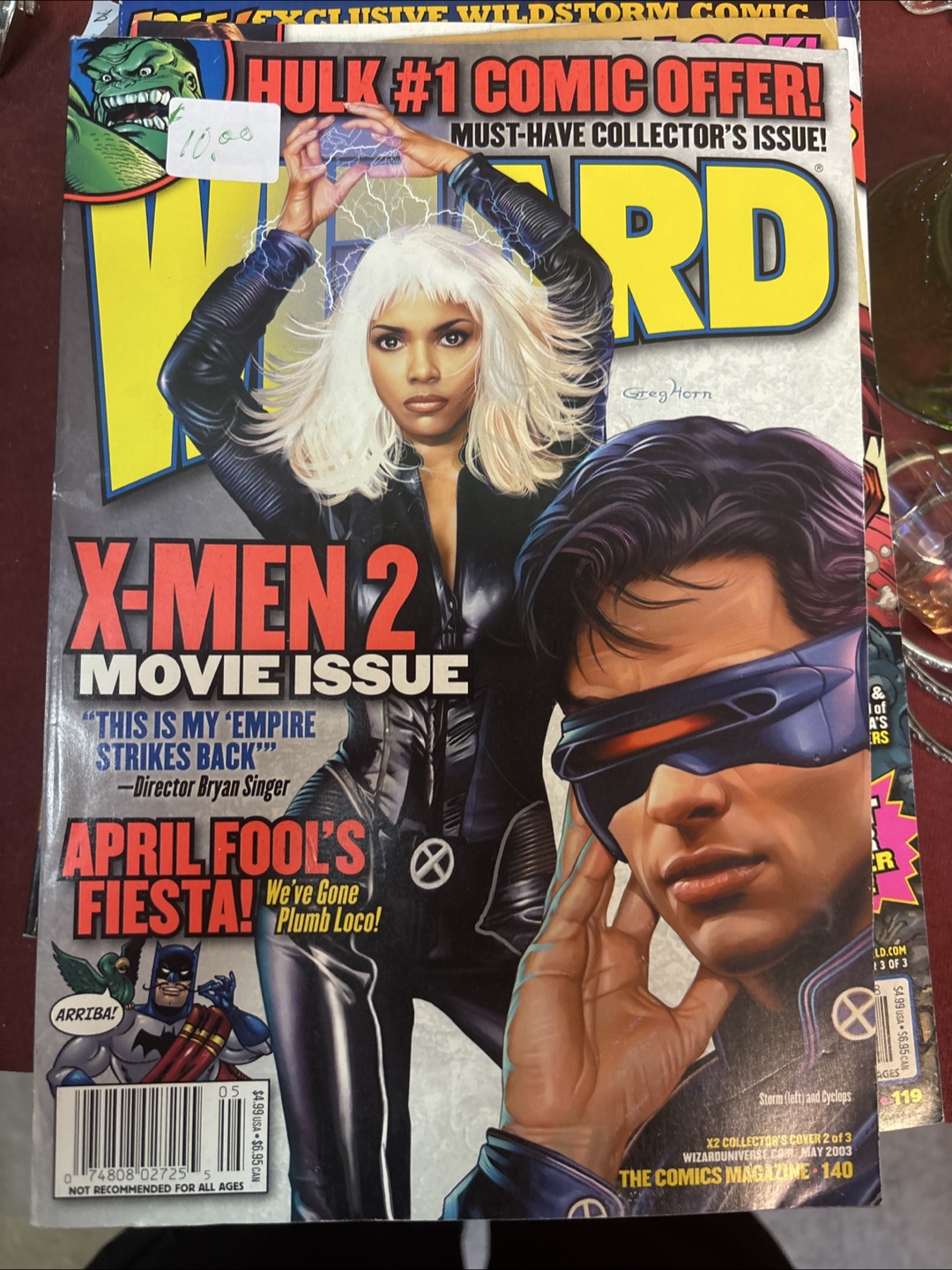 Wizard X-Men 2 Movie Issue Comic Magazine