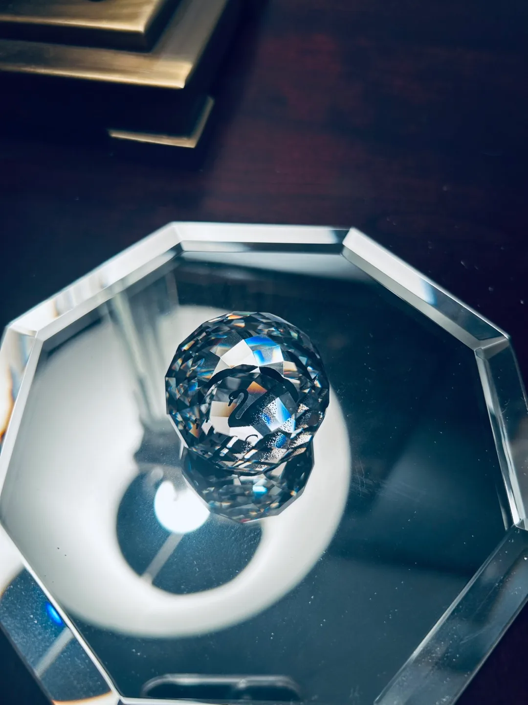 Swarovski Crystal paperweight thumbnail