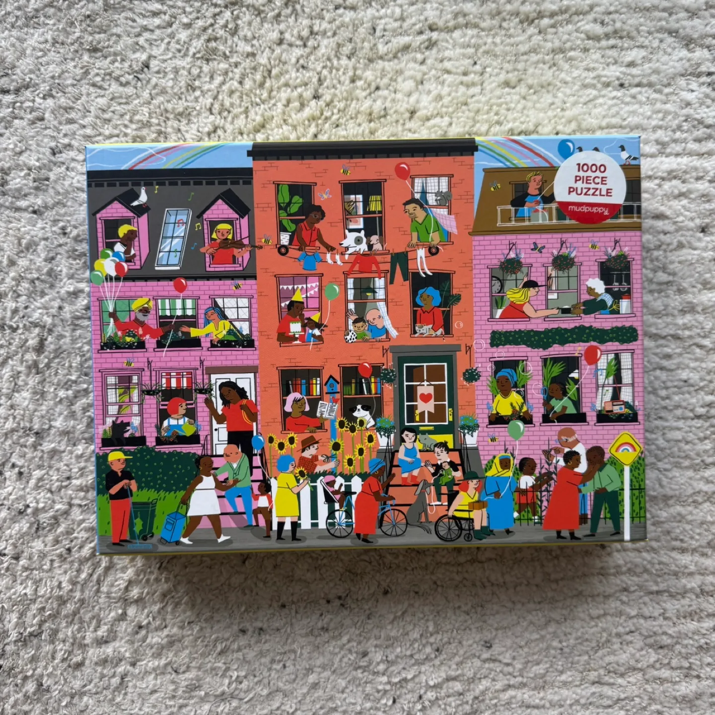 Hey Neighbors! 1000 piece puzzle thumbnail