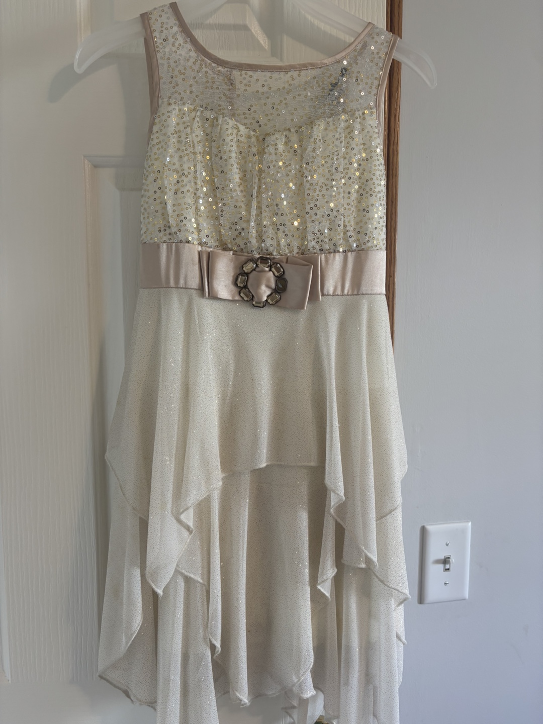 Girls' Dresses - Zunie, Blue/White, Ivory different sizes - photo 5
