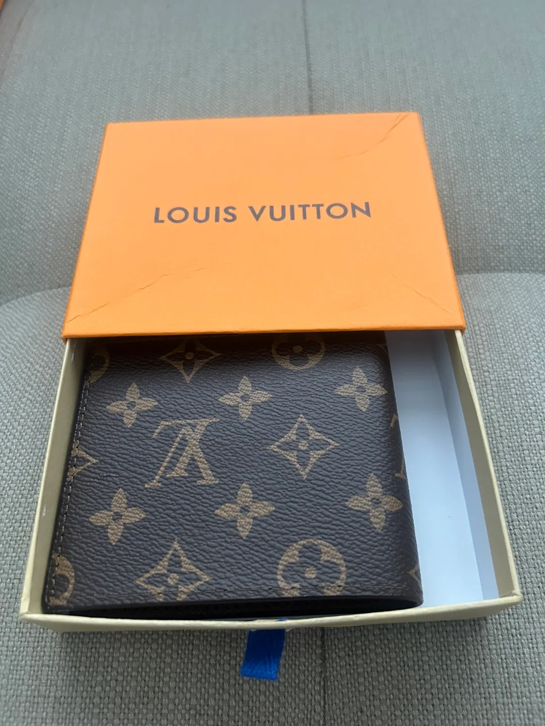 Louis Vuitton Monogram Wallet with Box thumbnail