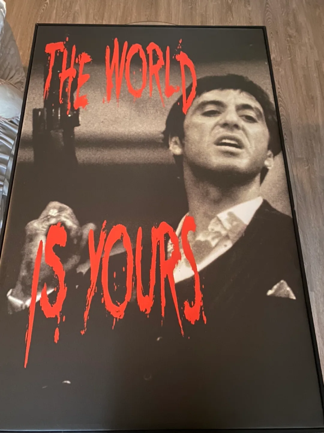 Scarface 'The World Is Yours' Framed Poster thumbnail