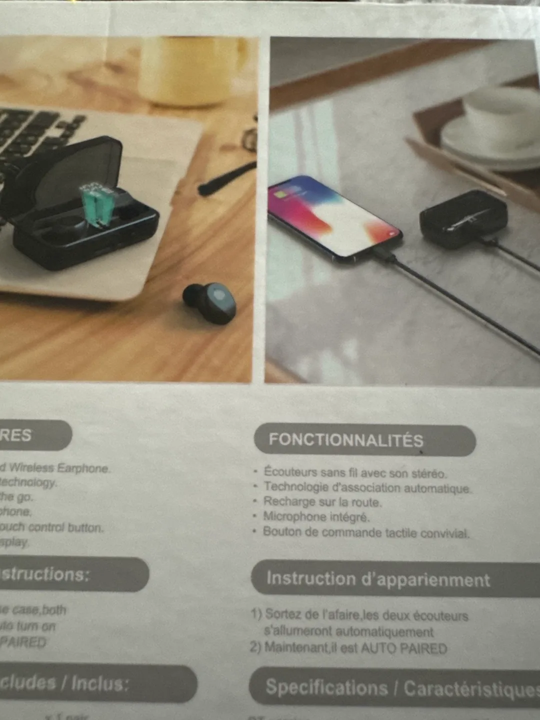 PDL Gemini Wireless Earphones image indicator(2)