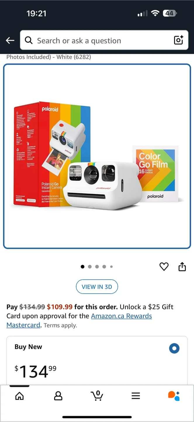 Brand New, Unopened Polaroid Go Instant Camera Gen 2 - White image indicator(3)