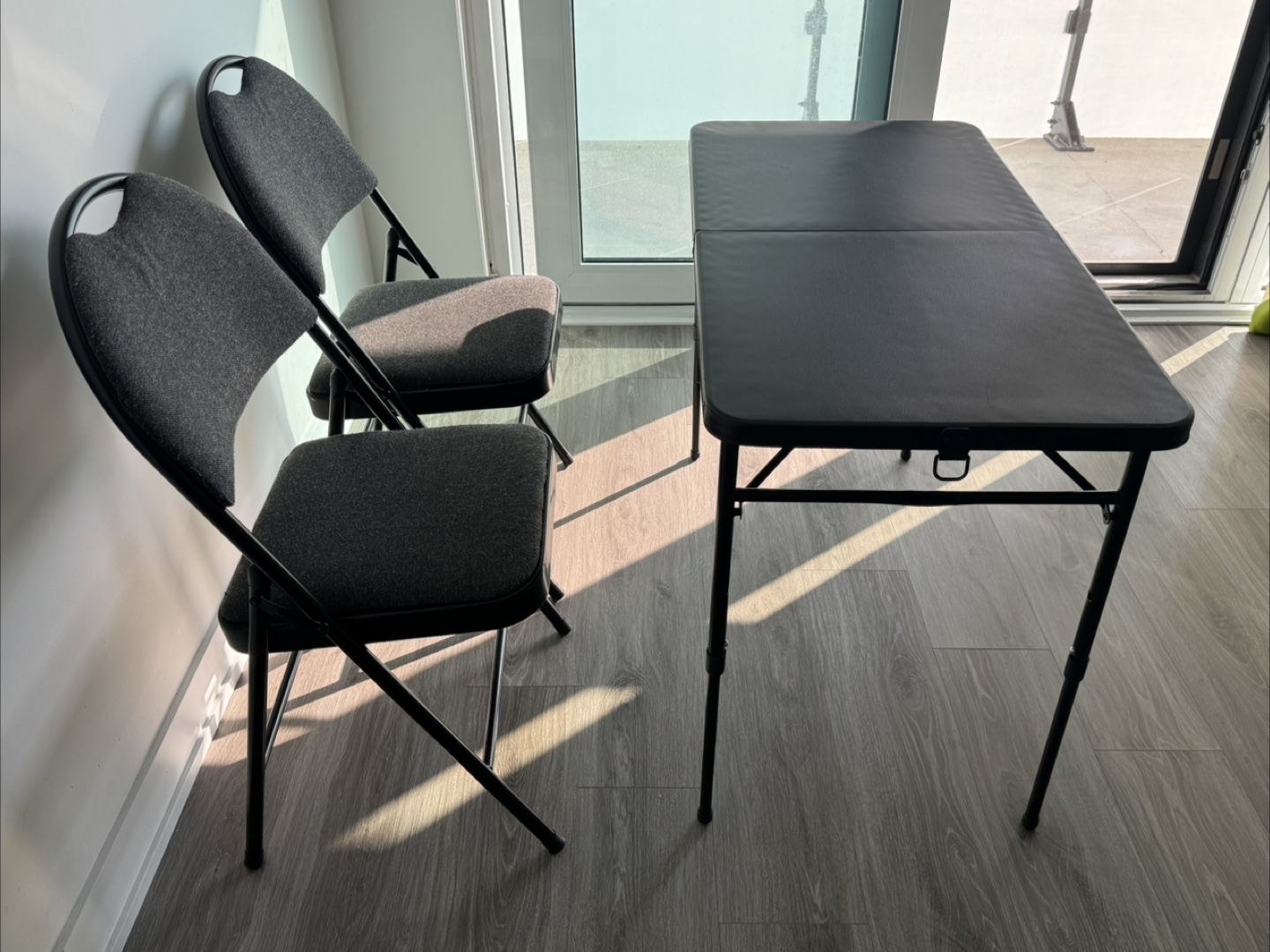 Folding Table and Chairs Set - Great Condition!