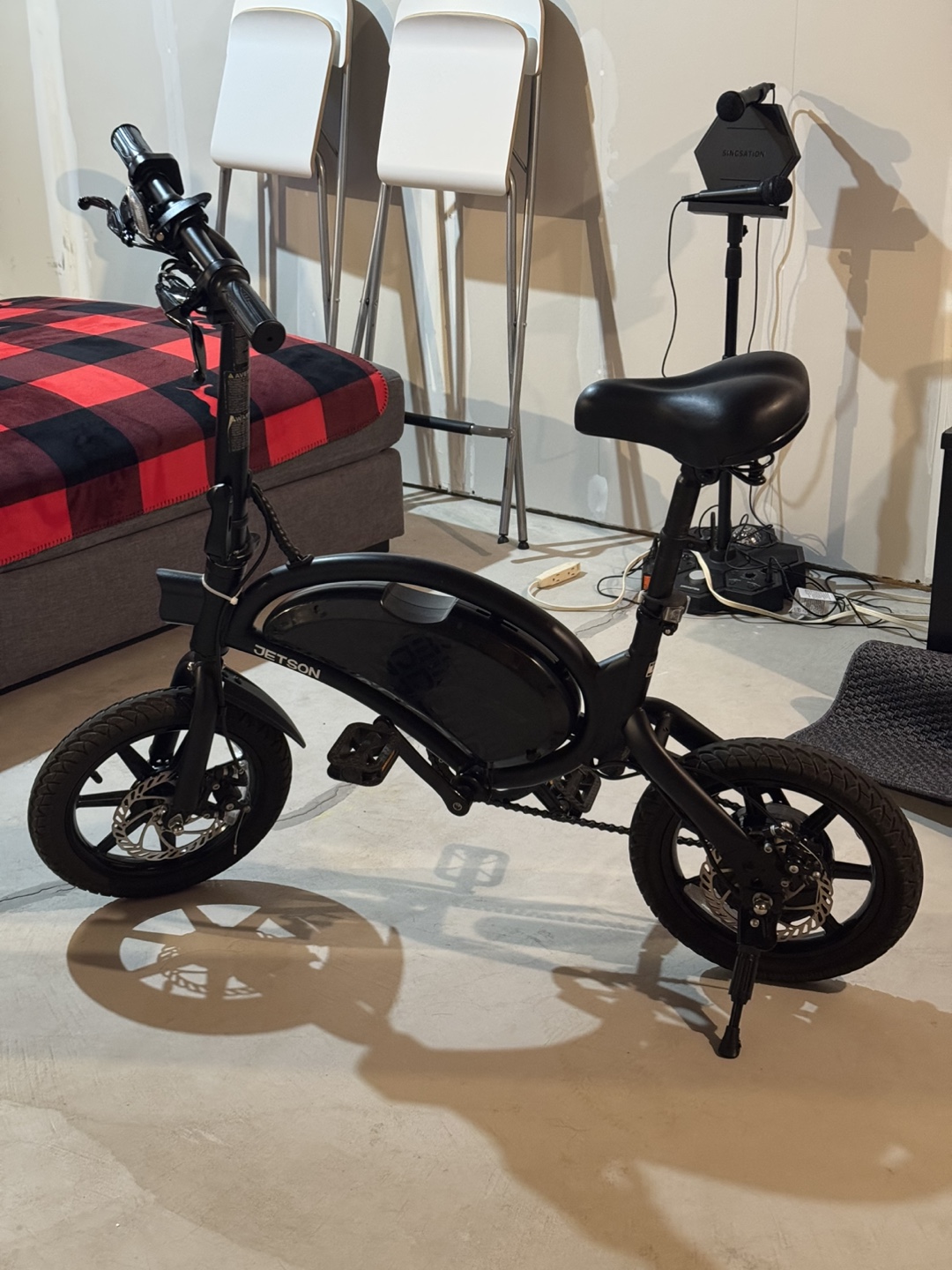Jetson Bolt Folding E-Bike - Black
