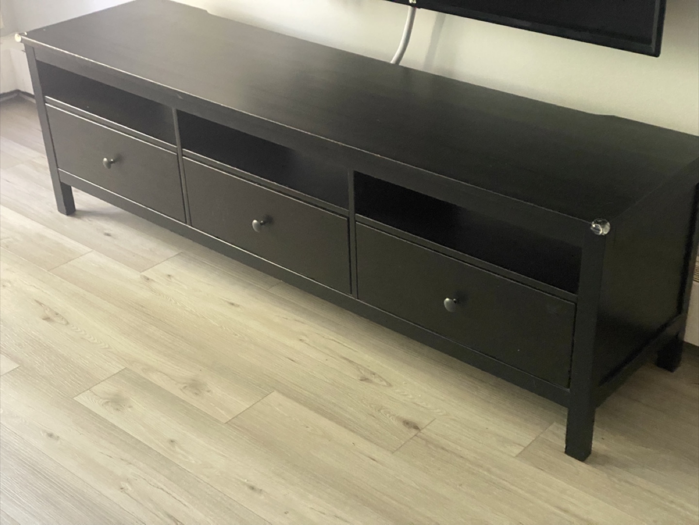 IKEA Hemnes Black-Brown TV Unit - photo 3