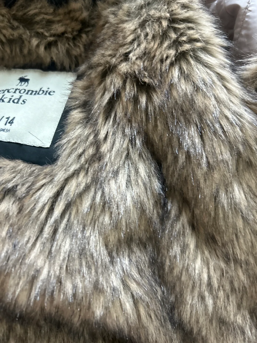 Thick Fur Jacket Abercrombie Kids (Age 13/14) image indicator(3)