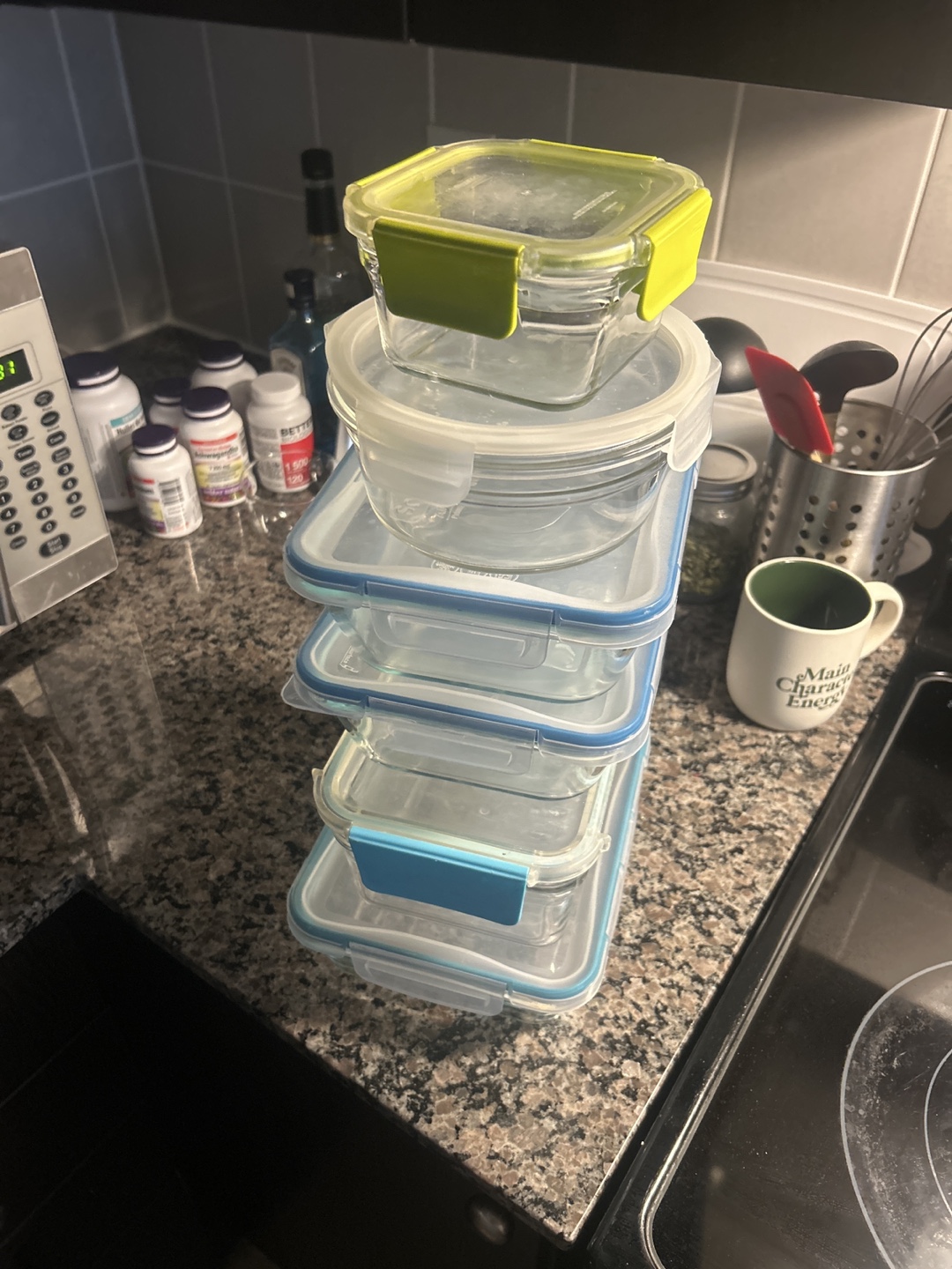 Glass Food Storage Containers Various