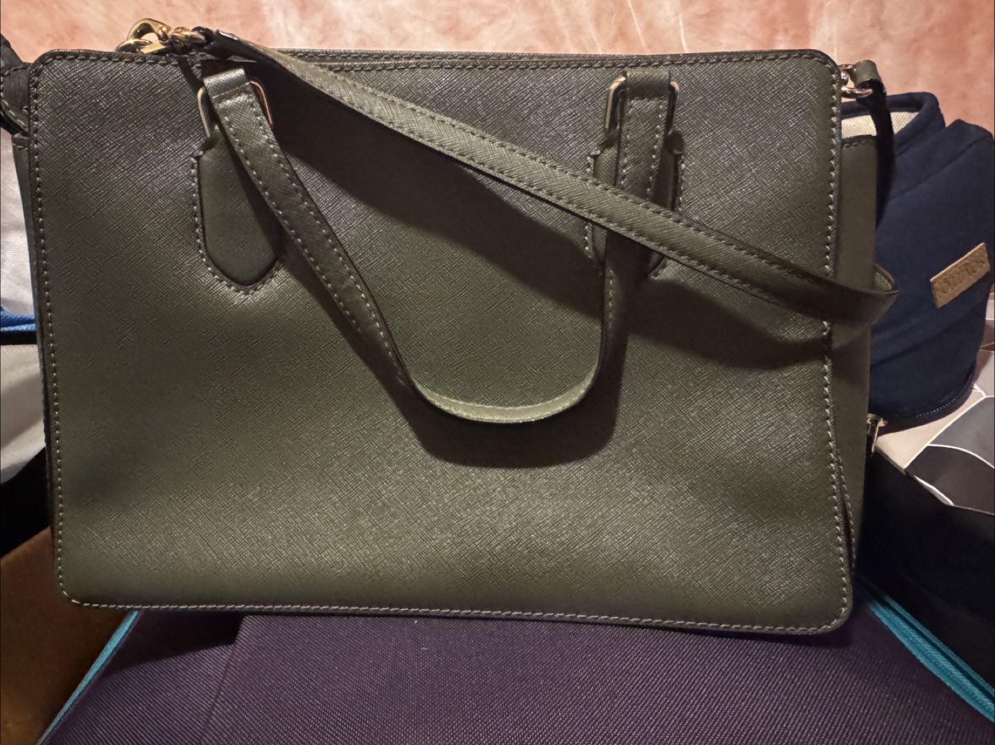 Kate Spade Olive Green Satchel - photo 3