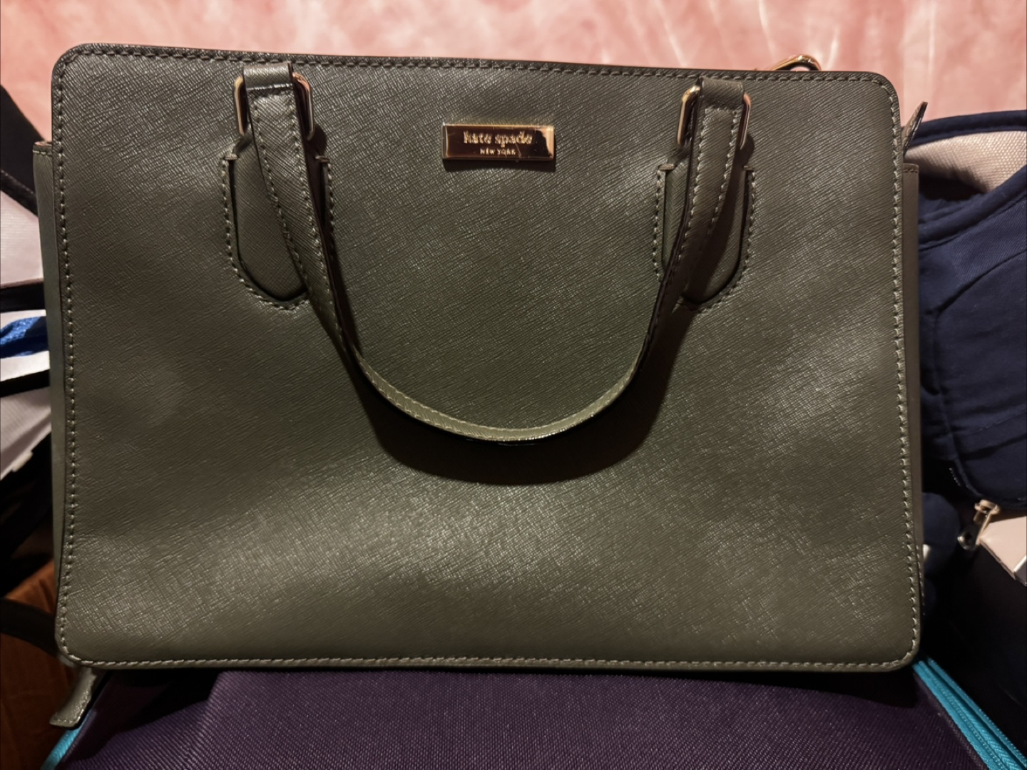 Kate Spade Olive Green Satchel - photo 2