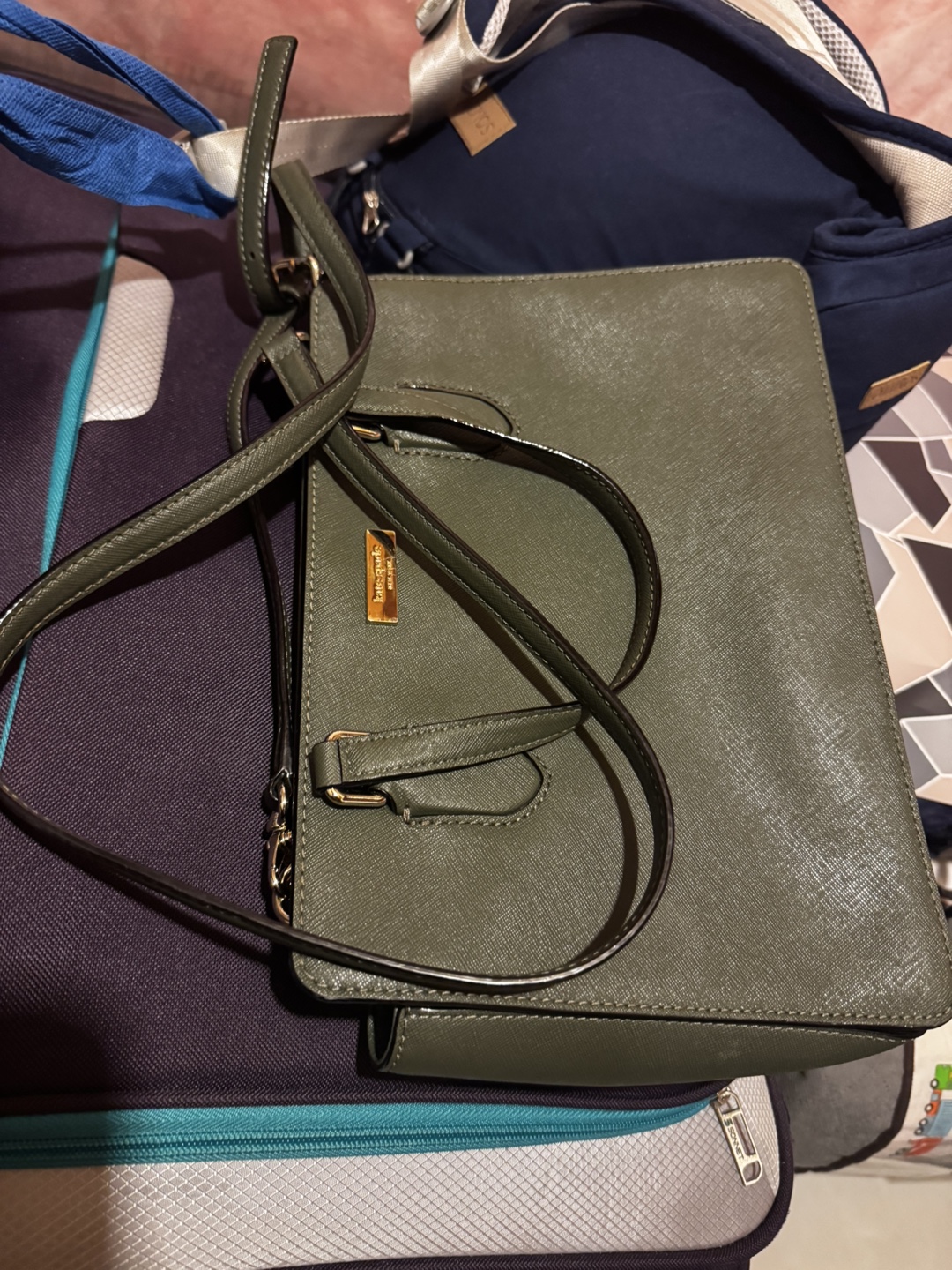 Kate Spade Olive Green Satchel - photo 5