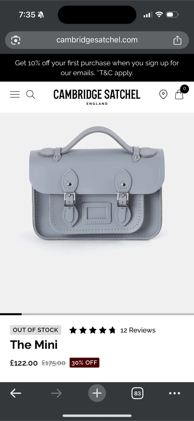 🩷 Cambridge Satchel Company The Mini - Nude image indicator(3)