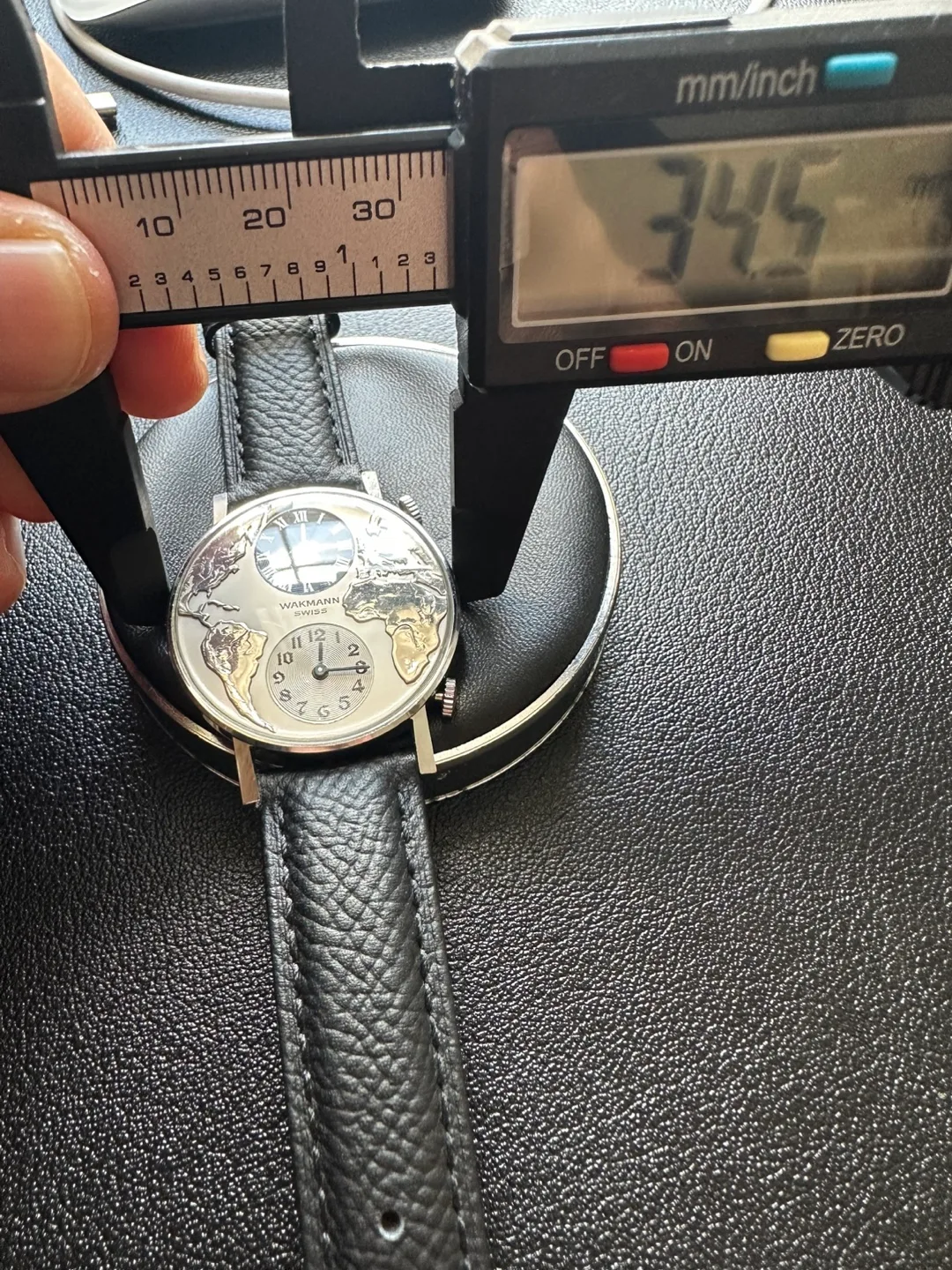 Rare Wakmann Dual Time Zone Watch (Jacob & Co inspiration) thumbnail