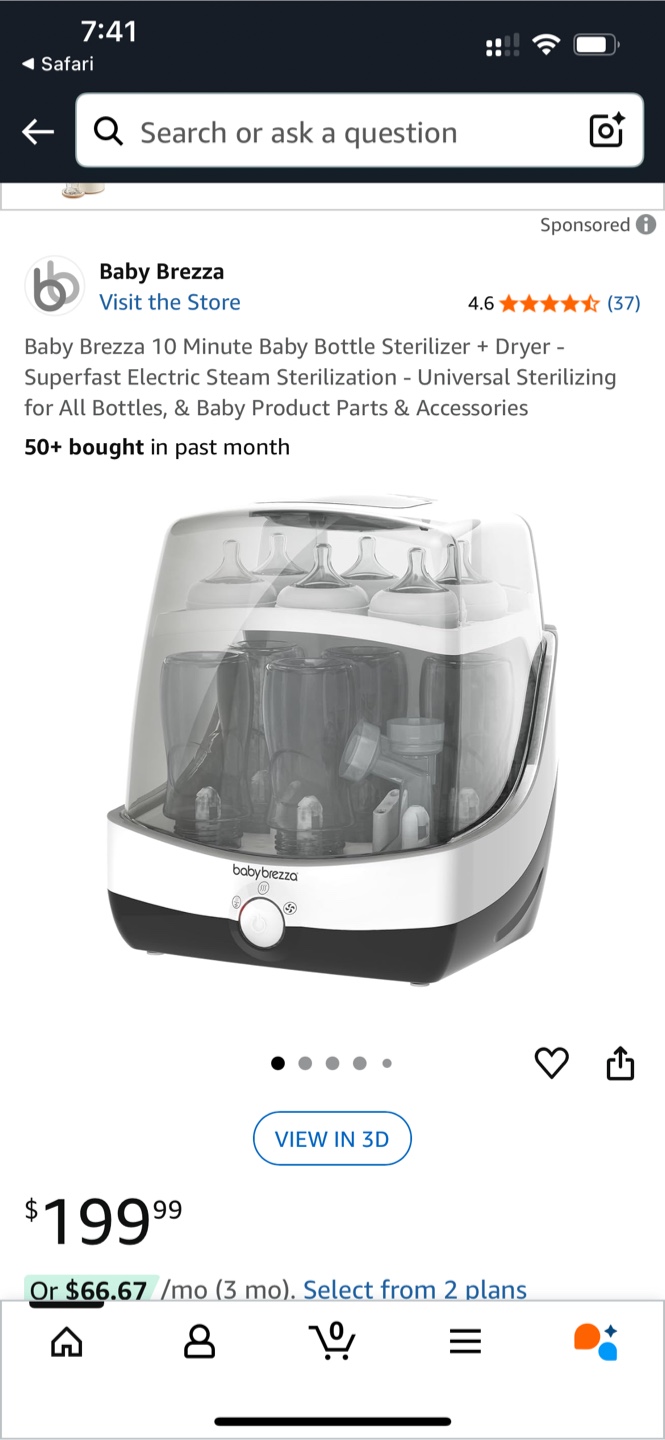 Baby Brezza Bottle Sterilizer & Dryer - photo 4