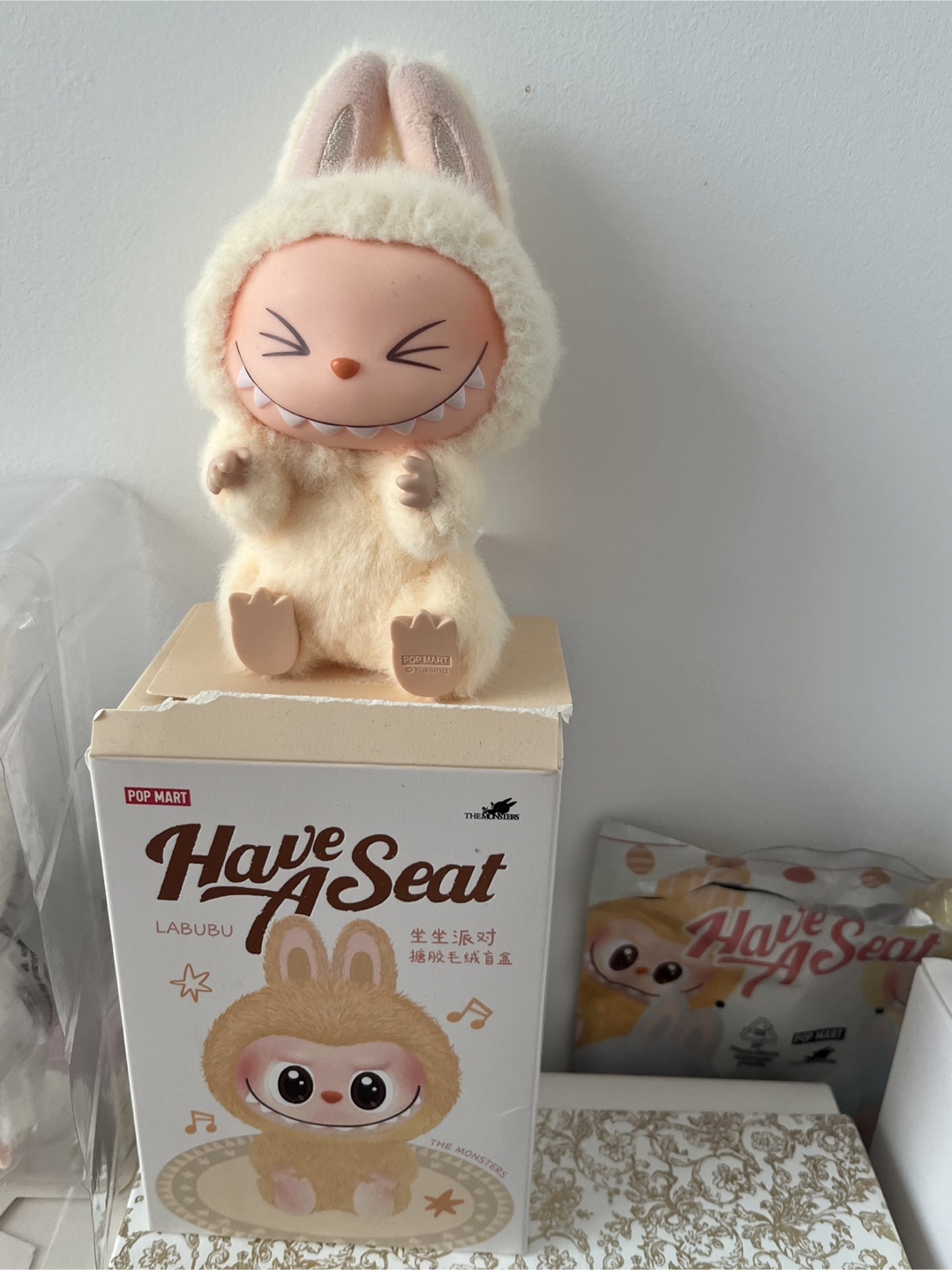 POP MART Labubu Have A Seat Figurine