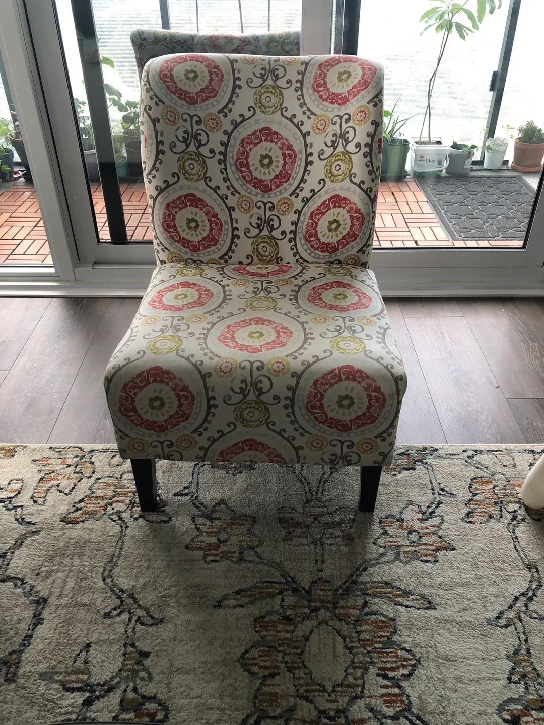 Patterned Accent Chairs (2) 🥕 image indicator(3)