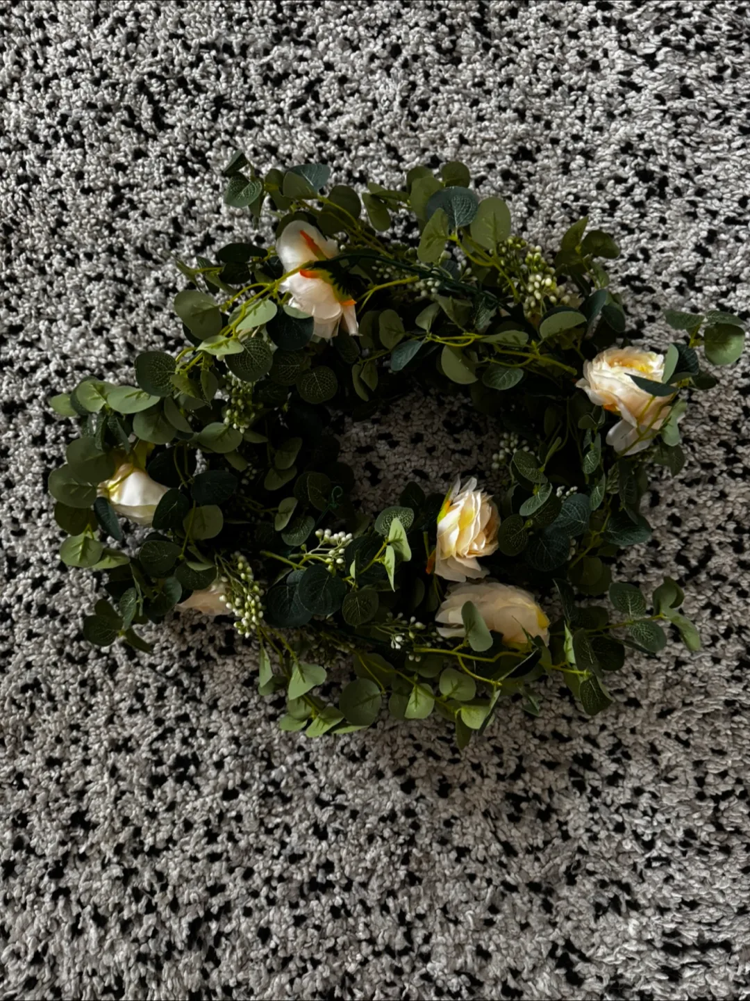 Set of 3 floral garland decorations for wedding or baby shower image indicator(3)