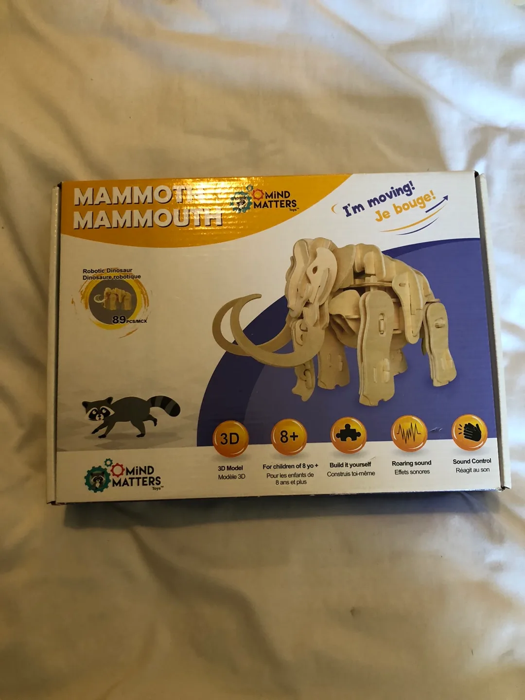 Mind Matters Mammoth Robotic Wood 3D Model thumbnail
