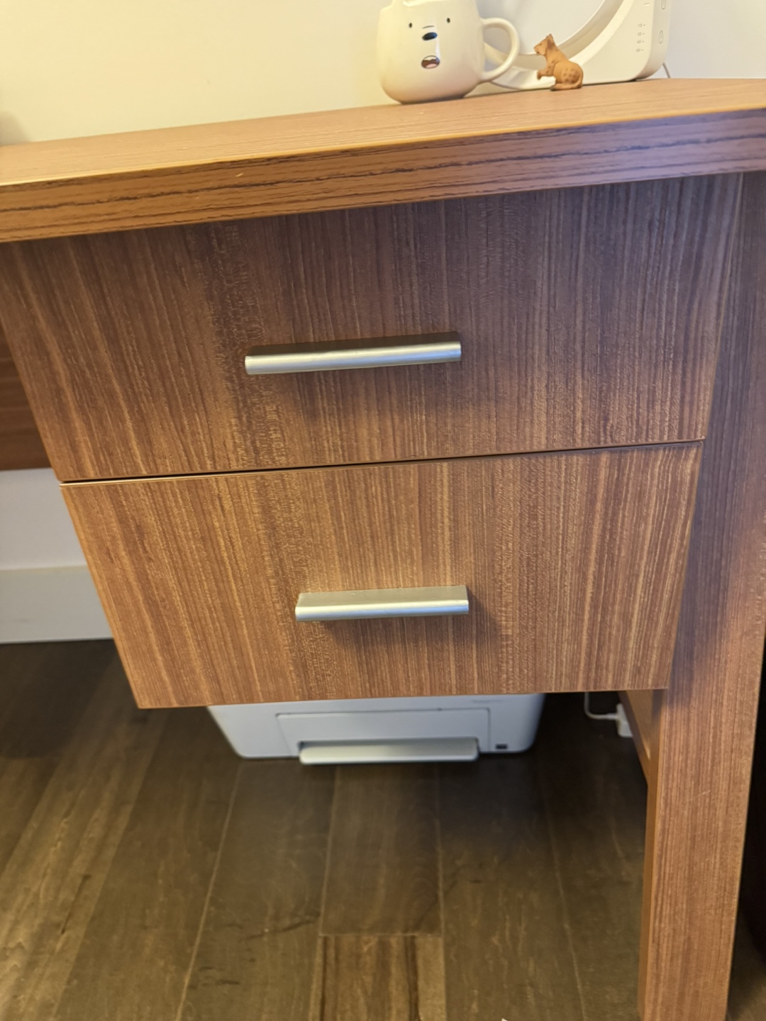 Wooden Desk & Bookshelf Set - photo 3