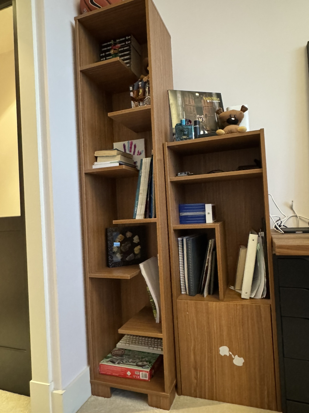 Wooden Desk & Bookshelf Set - photo 4