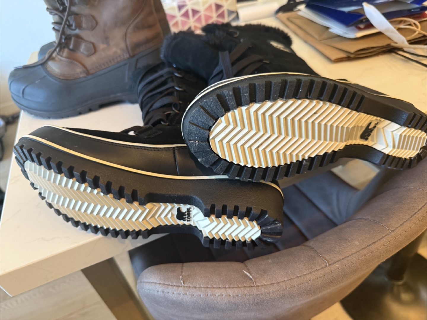 Sorel Black Female Winter Boots(Size9) - photo 3