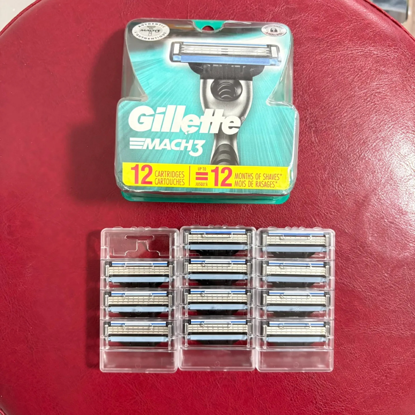 Gillette Mach3 Razor Blades - Cartridges (opened) thumbnail