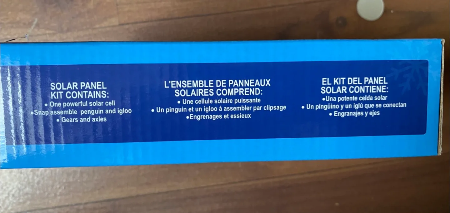 Solar Powered Penguin with Igloo - New in Box! image indicator(3)