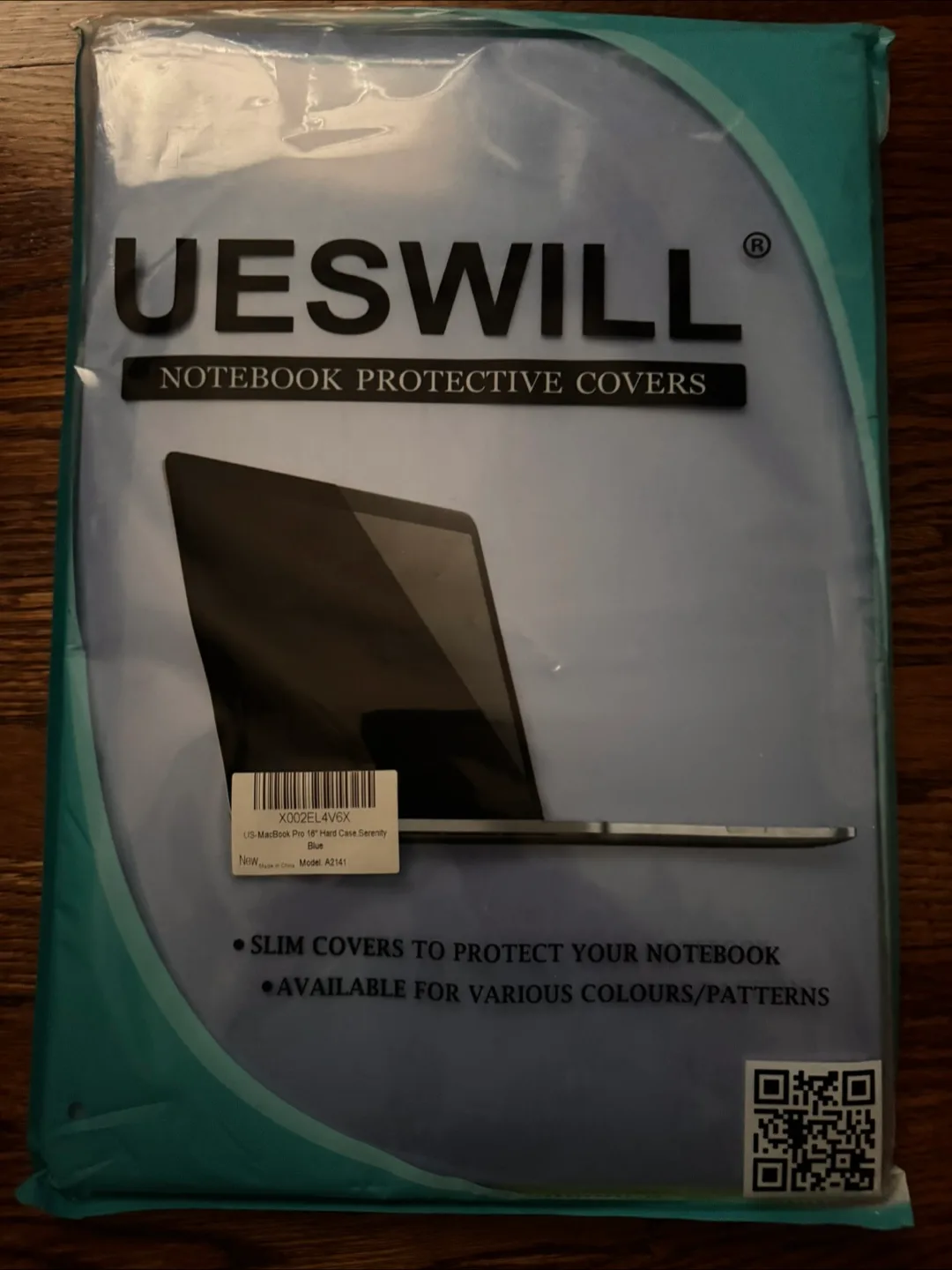 New UESWILL MacBook Pro 16" Hard Case - Serenity Blue thumbnail
