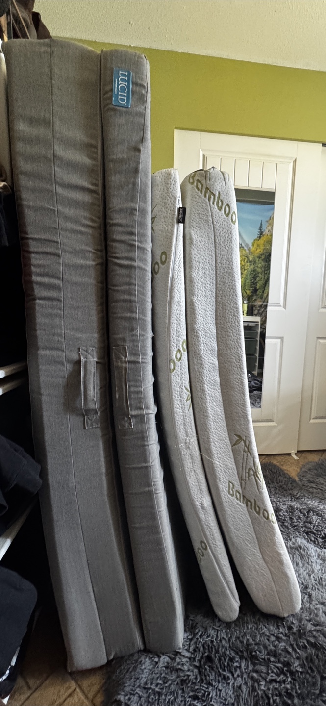 2 Tri-Fold Mattress (Q & D)