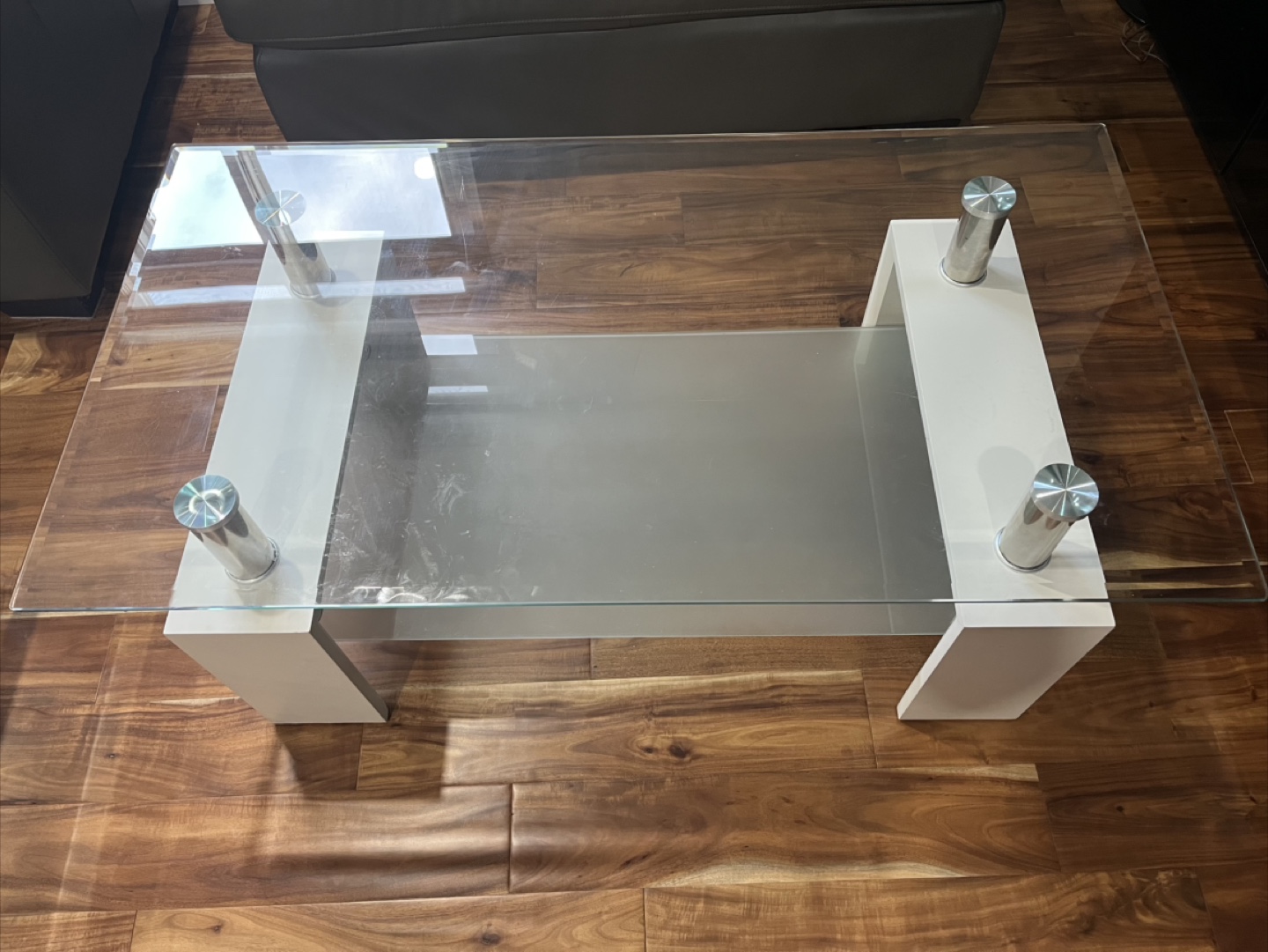 Glass Top Coffee Table