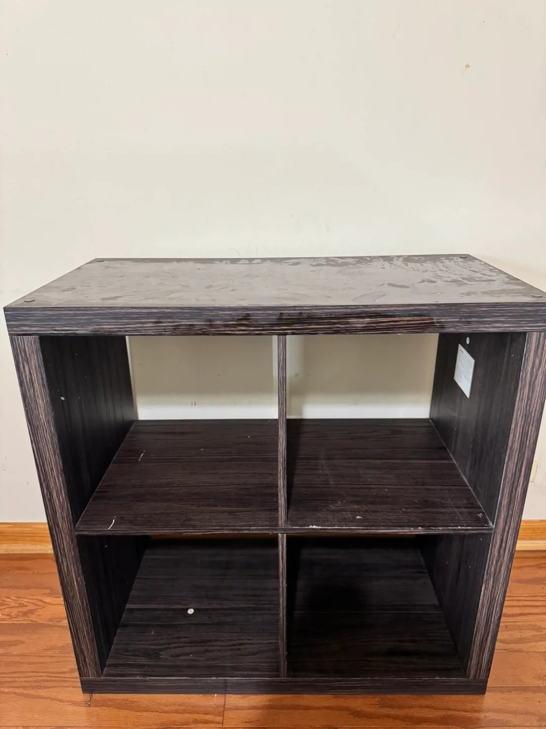 4-Cube Dark Brown Shelf thumbnail