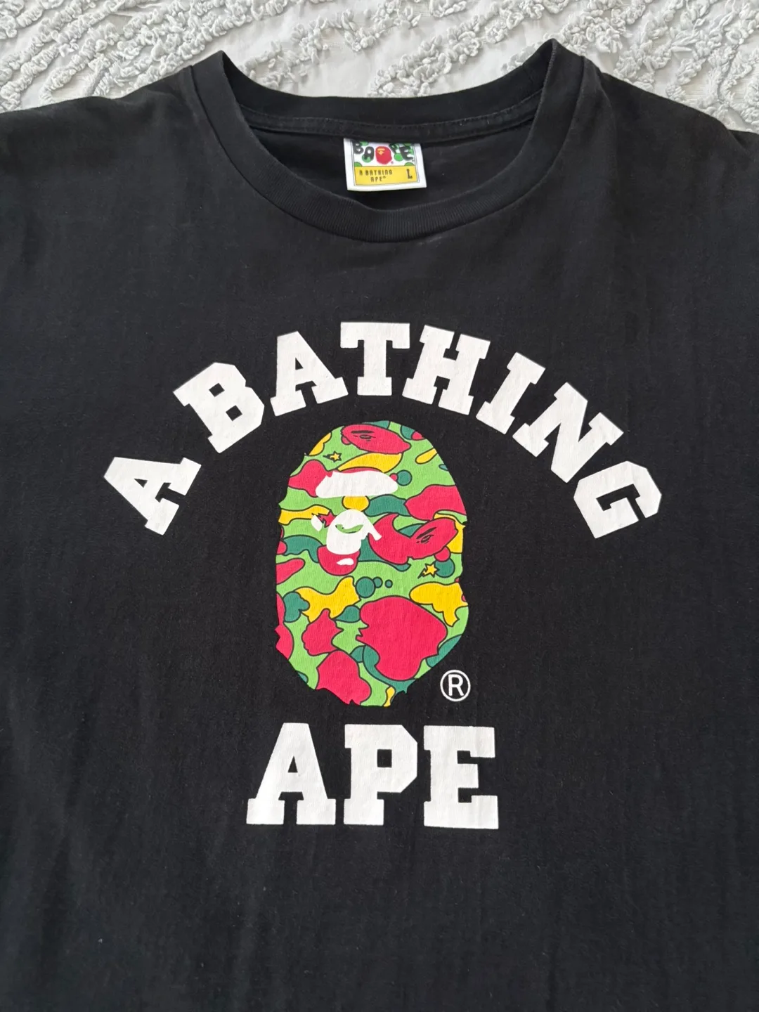 Bape College Rasta T-Shirt image indicator(2)