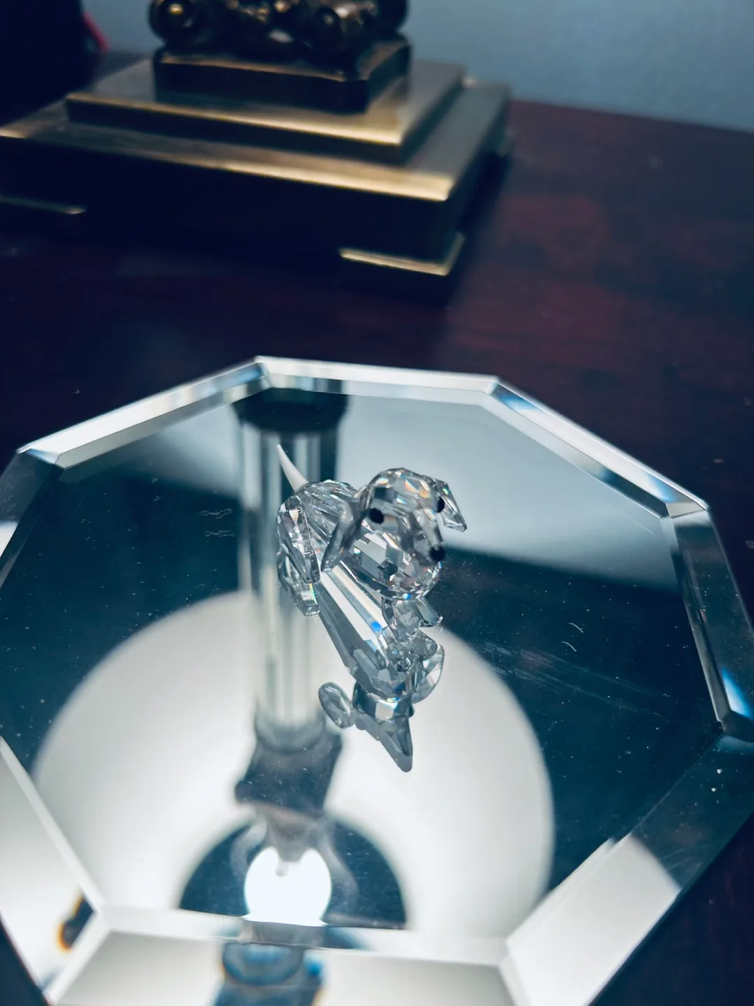 Swarovski Crystal Dachshund Figurine image indicator(2)