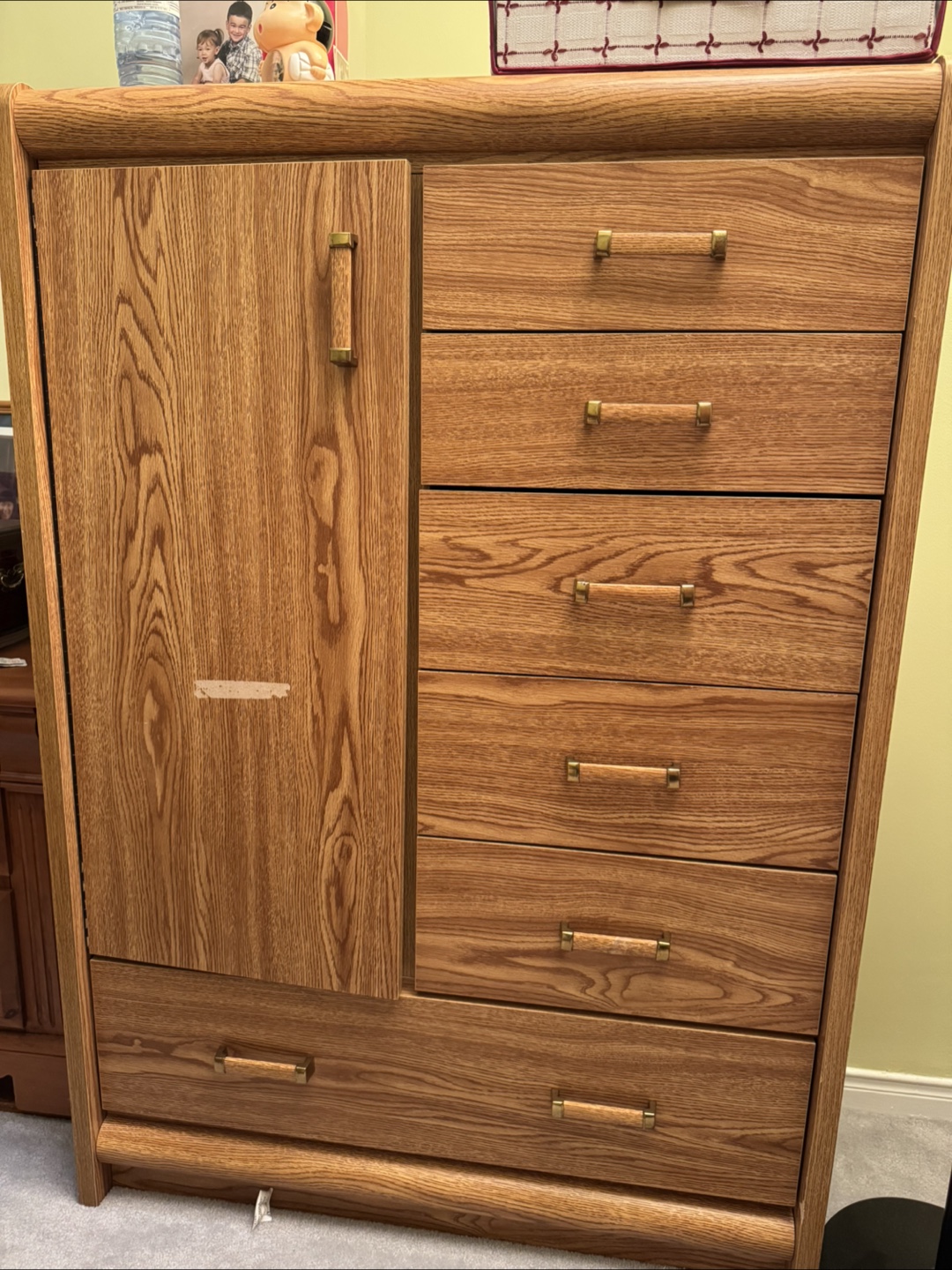 Vintage Mid-Century Modern Gentleman’s Chest – Tons of Storage!